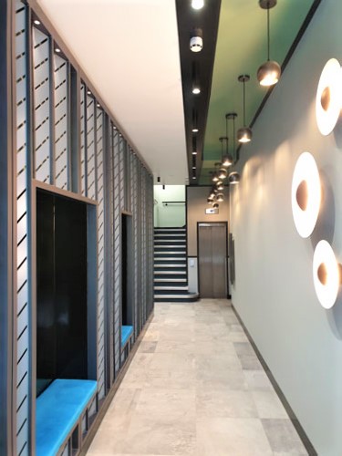 Carnaby Street Office entrance completed