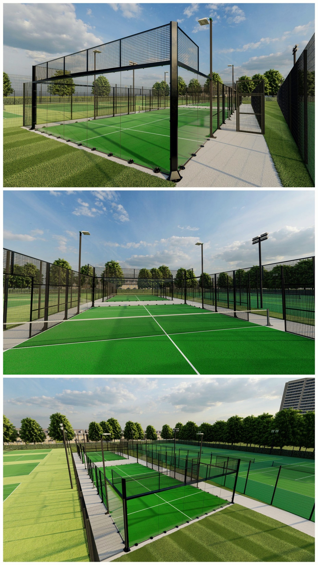 Planning Permission for new Padel Courts in Wandsworth