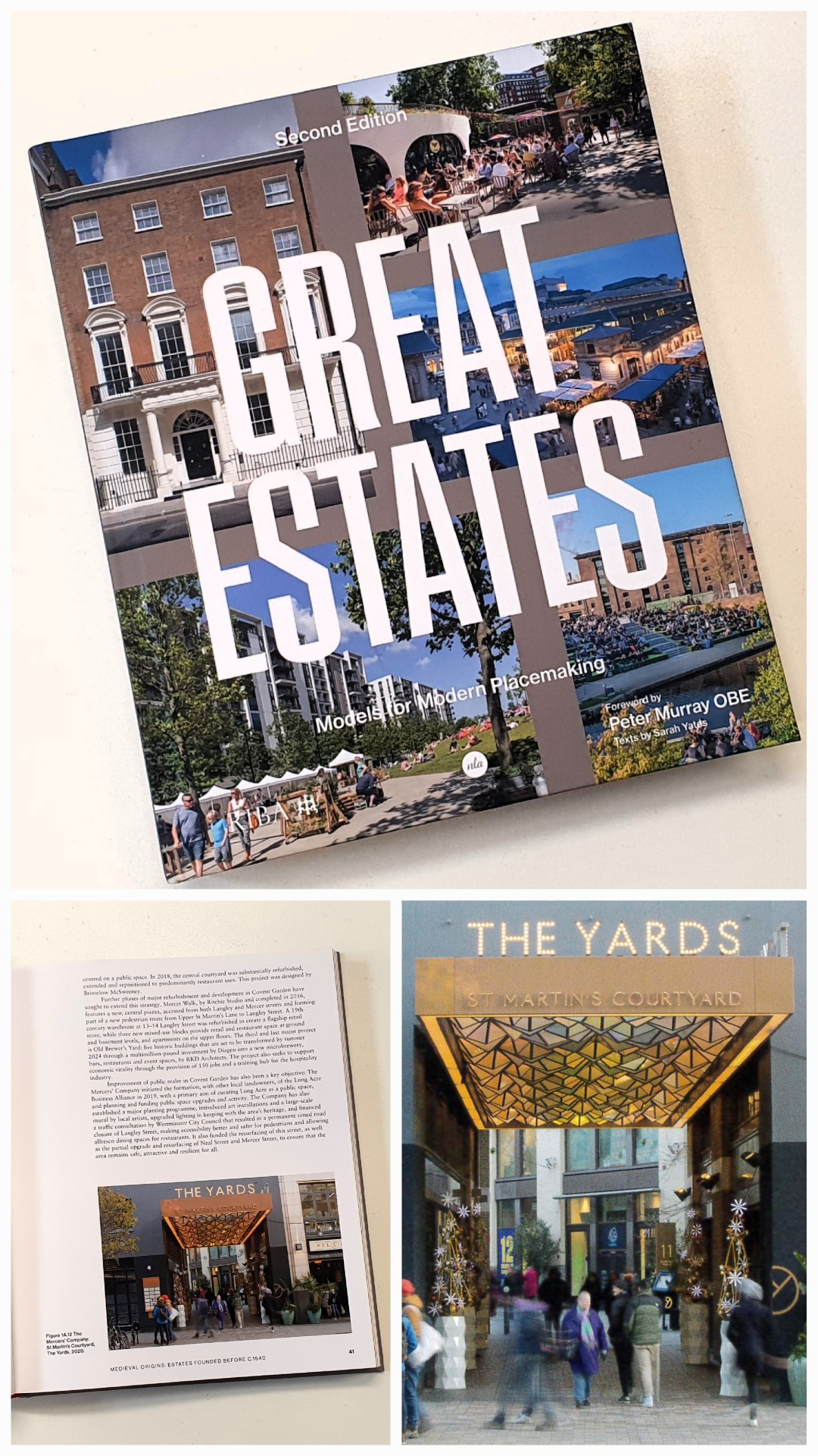 St. Martin's Courtyard featured in Great Estates book