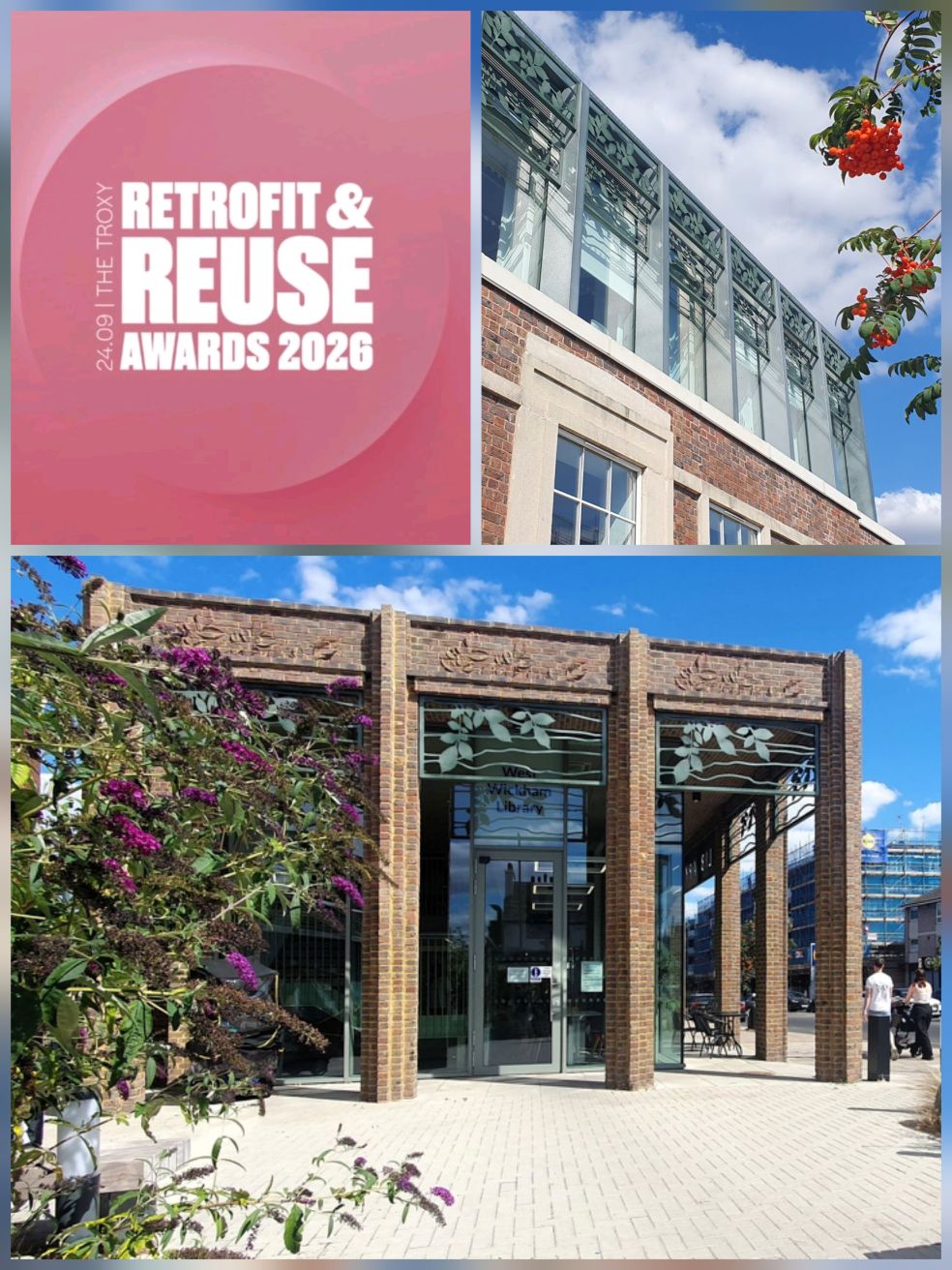 West Wickham Library shortlisted for the AJ Retrofit Awards
