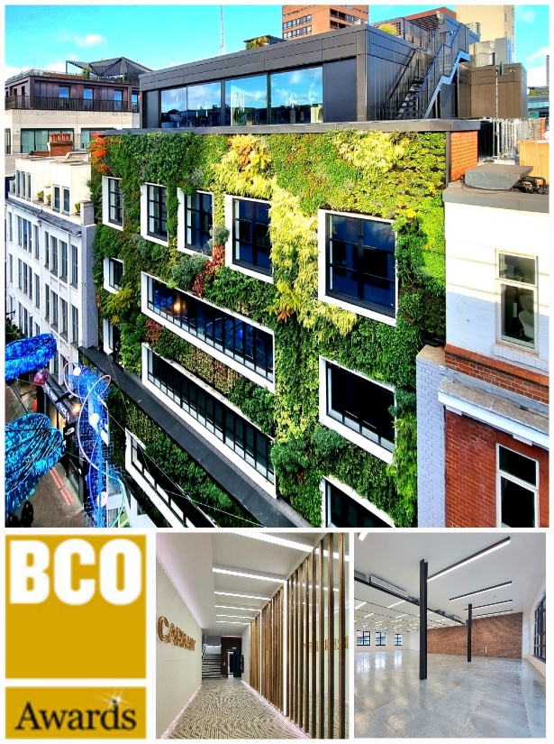 5-7 Carnaby Street shortlisted for the 2025 BCO London Awards
