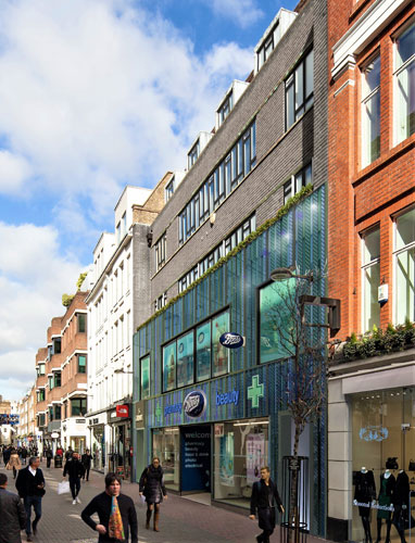 Planning Permission for Carnaby Street retail facade 