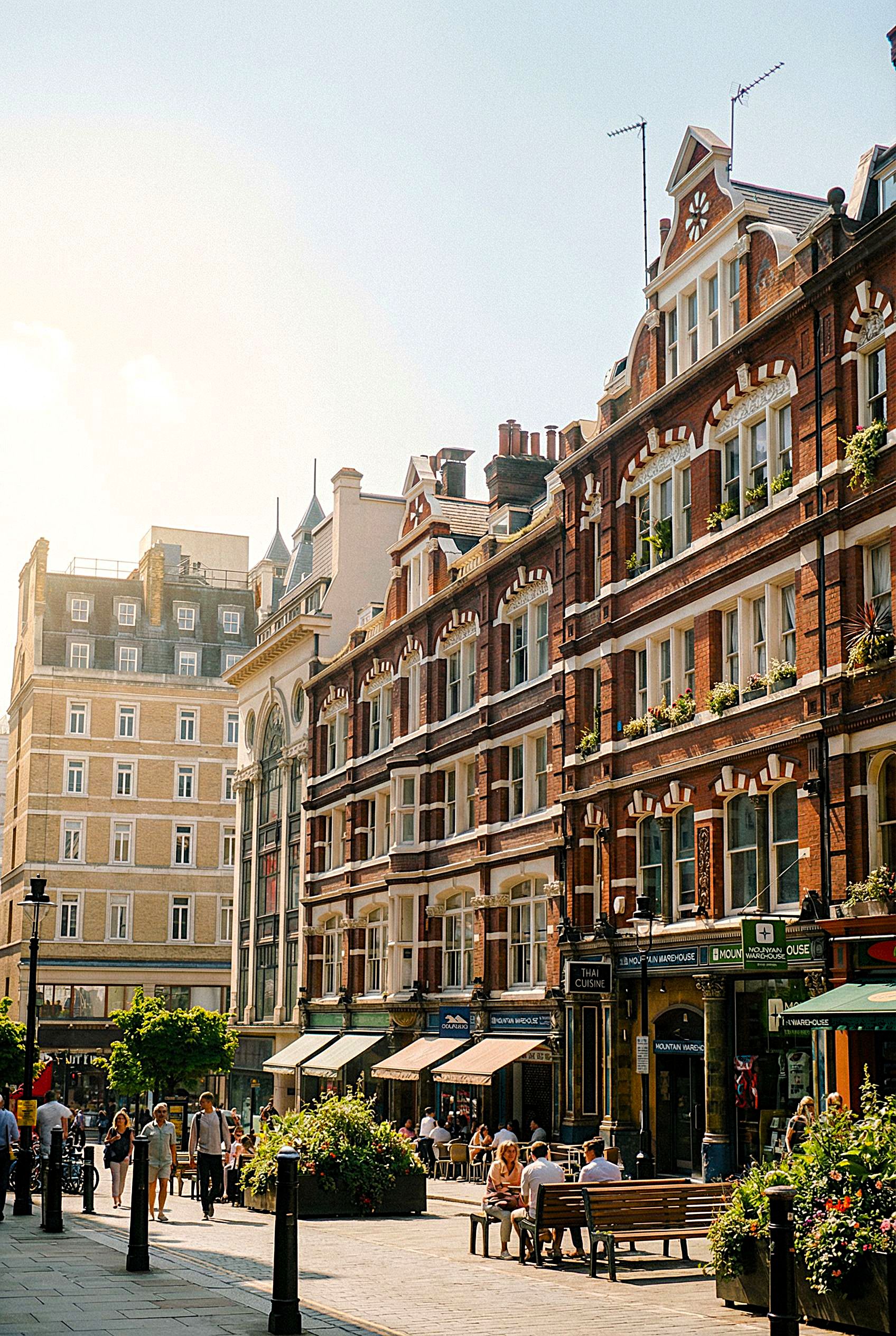 View down Southampton Street