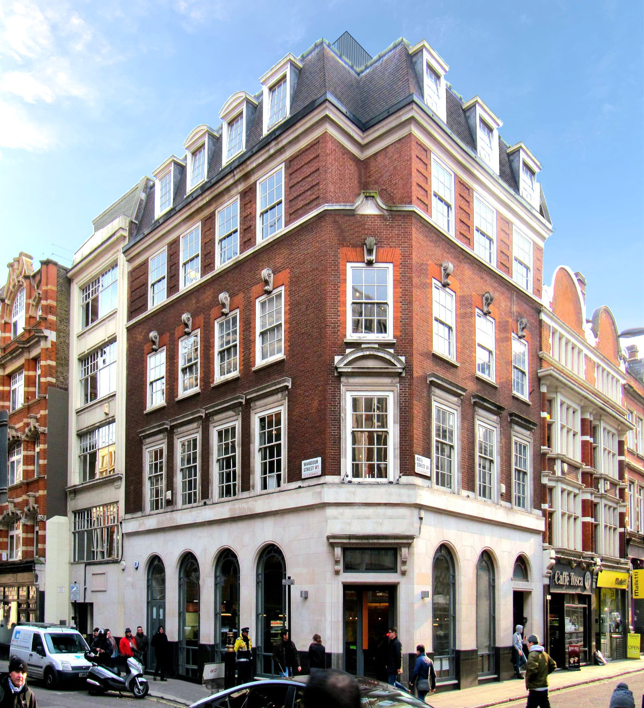 181-185 Wardour Street, Soho, London