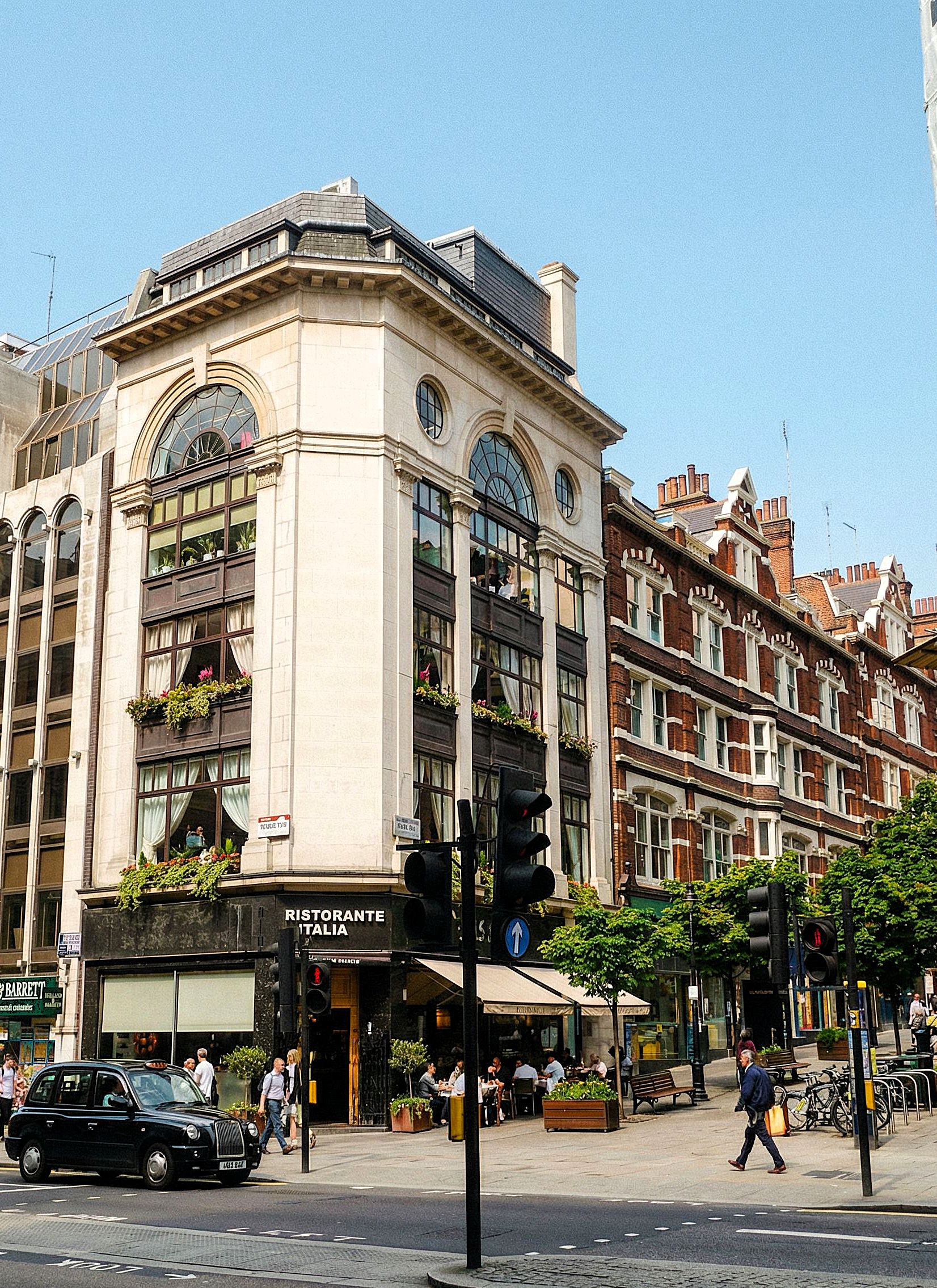 View of Strand corner